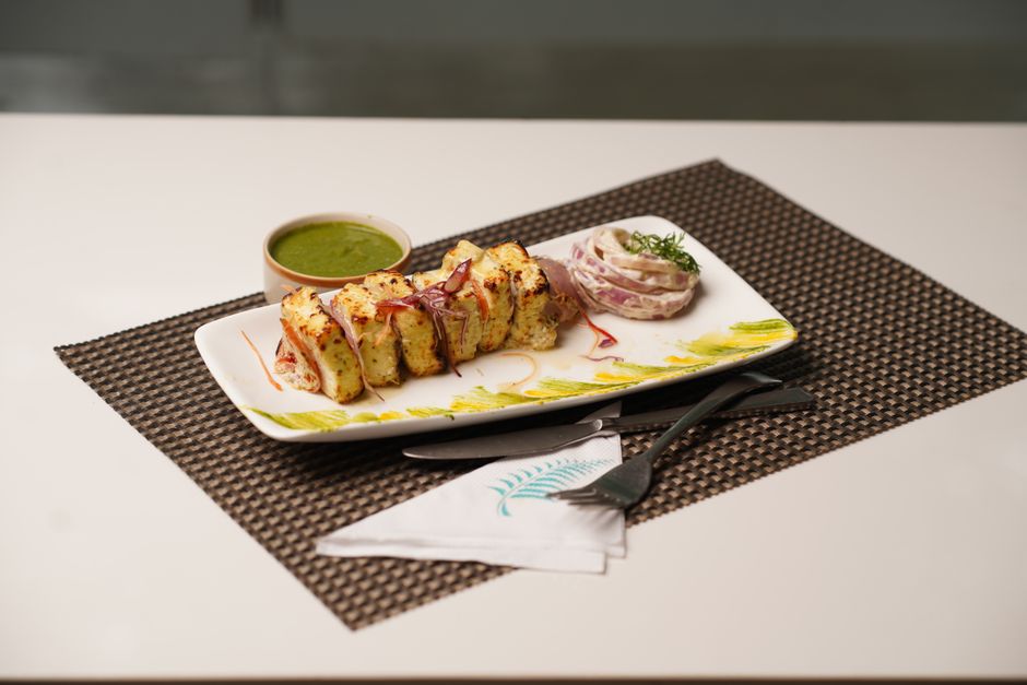 Paneer Burger at KAAFII Cafe Niwai