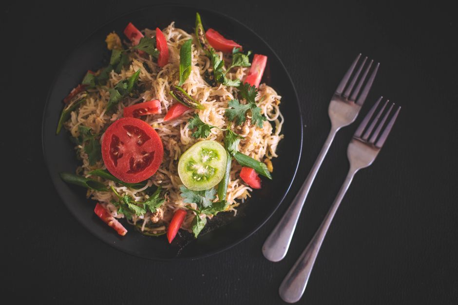 Singapore Noodles at KAAFII Cafe Niwai