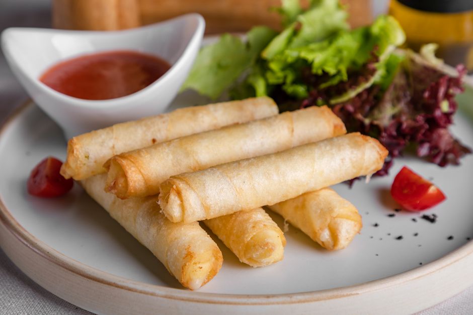 Spring Roll at KAAFII Cafe Niwai